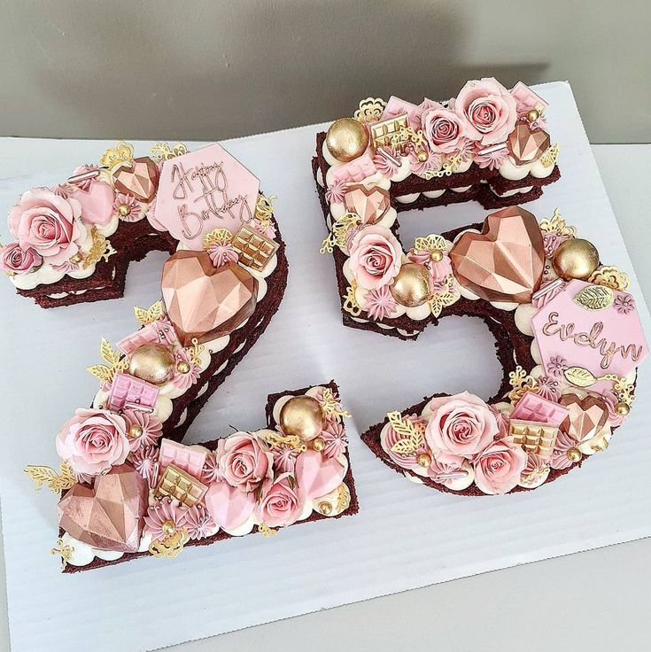 Number Cake personnalisé