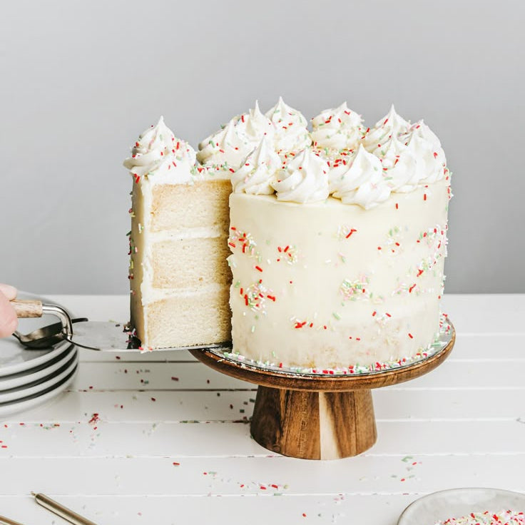 Gâteau Vanille/Chocolat à la crème
