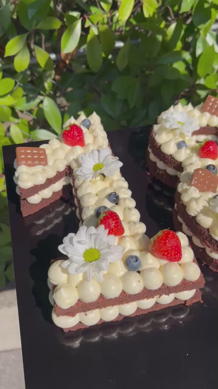 Number Cake personnalisé